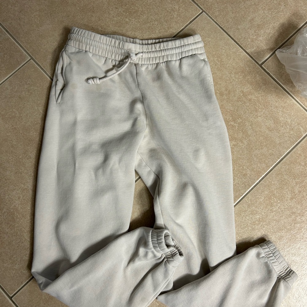 Aritzia tan Tna Joggers